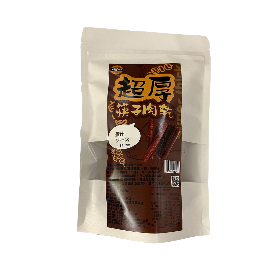 太禓食品 超厚筷子肉乾 蜜汁, , large