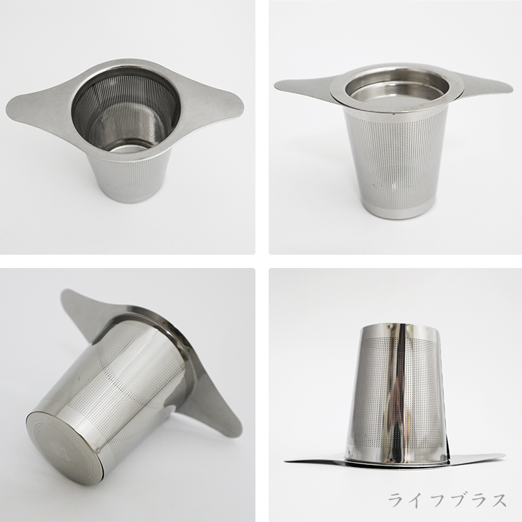 台灣製玻璃咖啡壺-605cc-塑膠手把x1+304不鏽鋼雙耳茶濾網x1-1組, , large