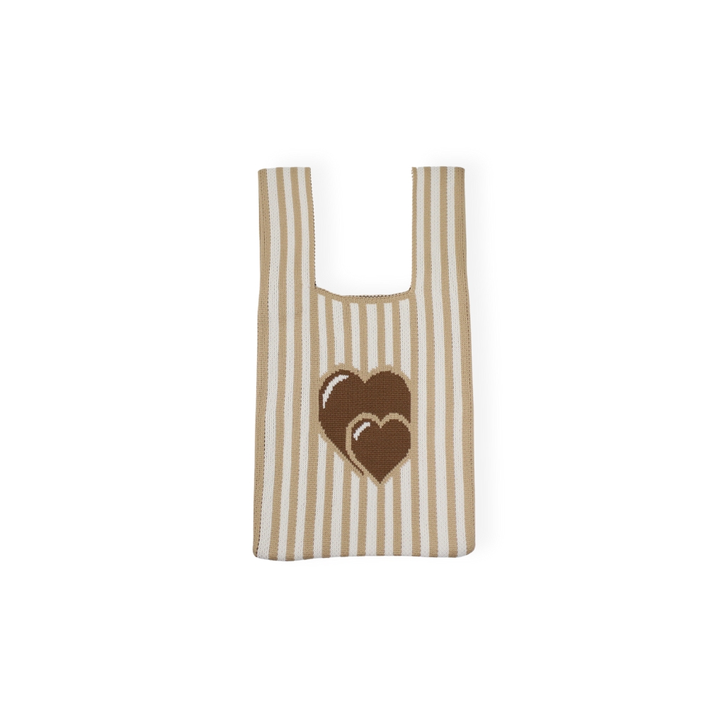 【YUN SELECT】 Knitted handbag, , large
