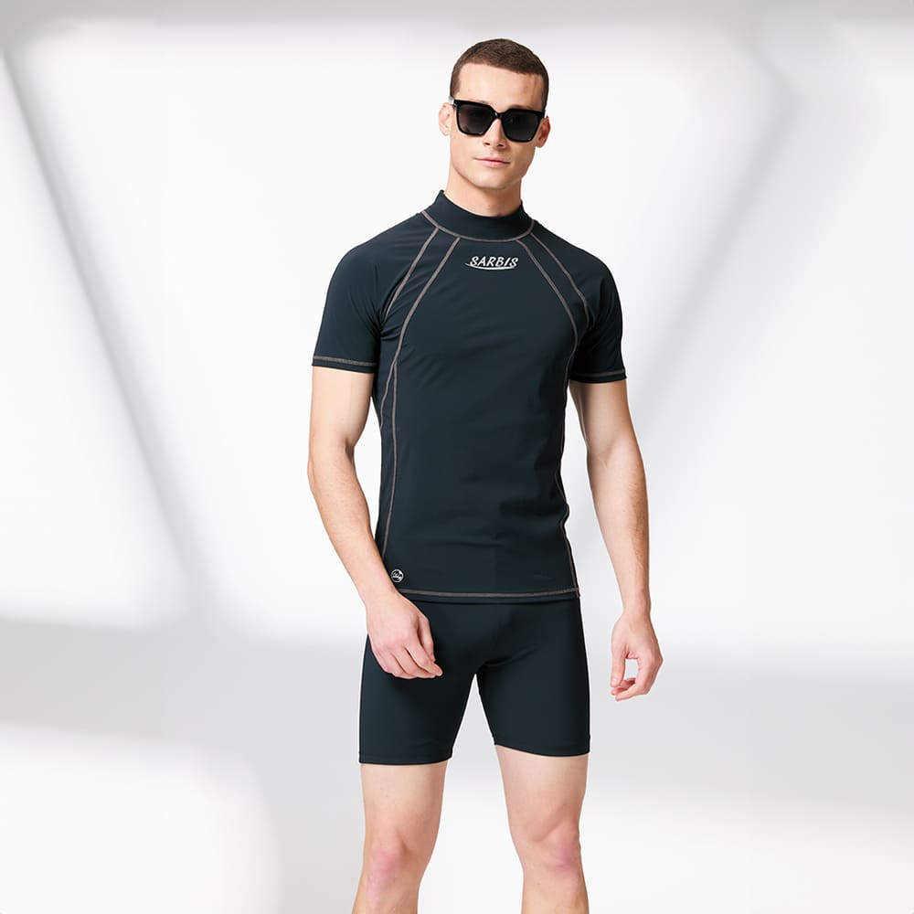 Monina Taiwan-made amphibious short-sleeved sunscreen jellyfish jacket, complete set (suitable for both men and women), unisex style -5L, , large
