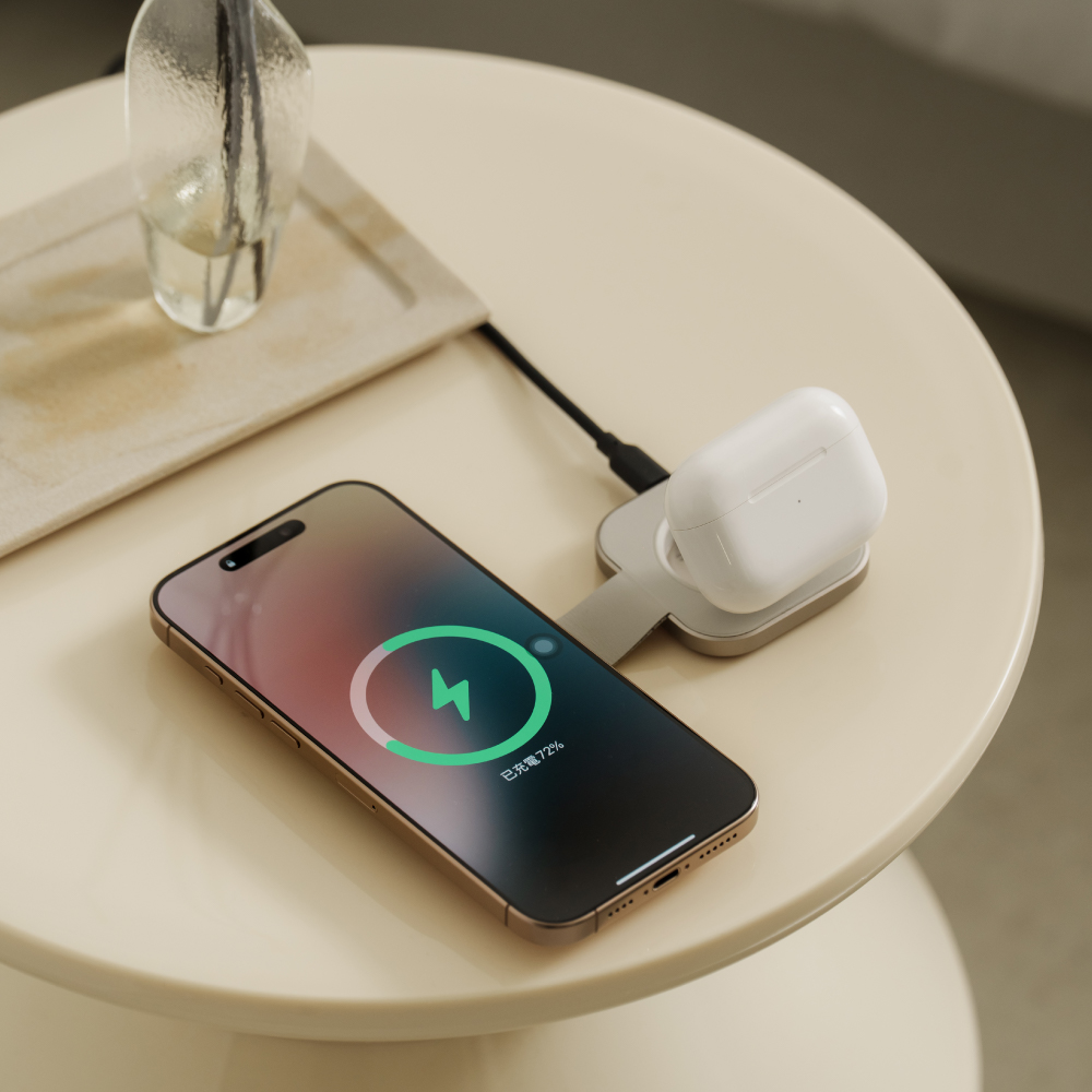 Allite Power Go Qi2 Foldable Magnetic Wireless Charger, , large