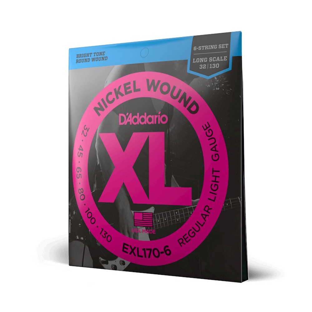 Daddario EXL170-6 6弦貝斯弦 32-130【敦煌樂器】, , large