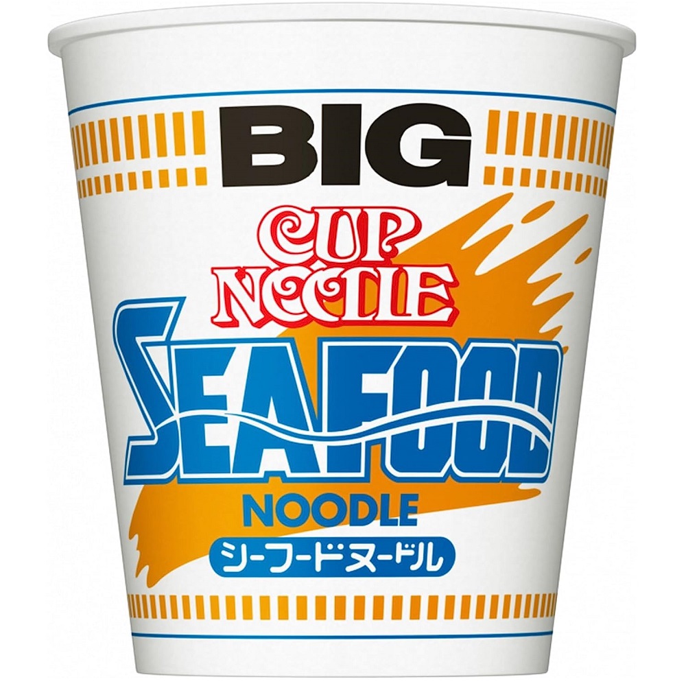 Nissin BIG Cup Noodle Seafood Flavor, , large