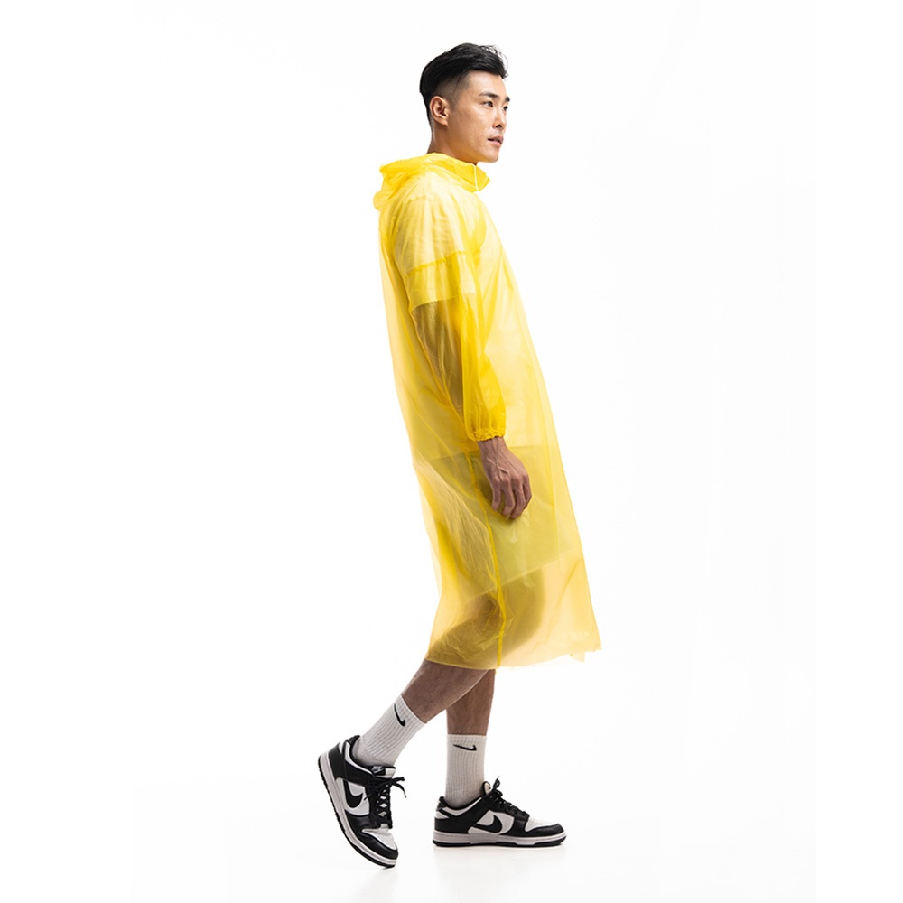 KS POLO 圓點輕便雨衣 繽紛圓點設計 不黏肌膚舒適穿著 多種顏色/藍 粉 黃 紫, , large