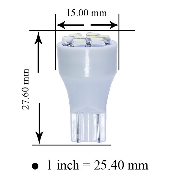 【PA LED】T15 T10 3528 8晶 SMD LED 閃爍型 爆閃 超白光 小燈 定位燈 裝飾燈, , large