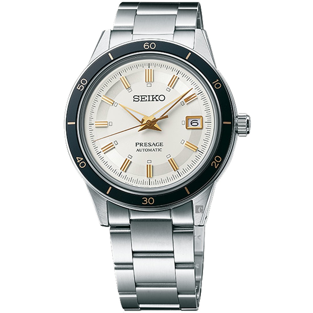 SEIKO 精工 Presage Style60&rsquo;s系列機械錶 4R35-05A0S/SRPG03J1, , large