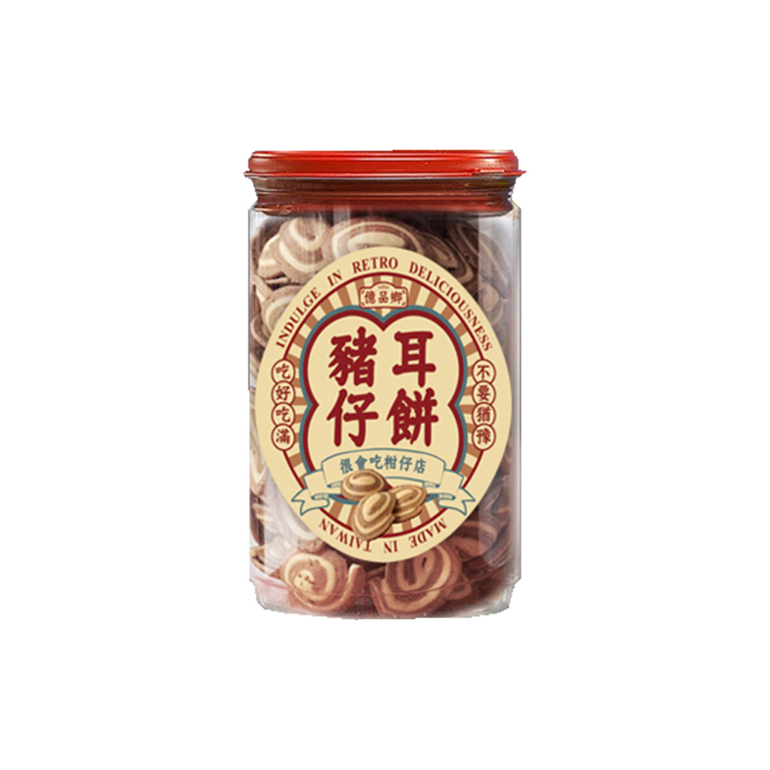 【億品鄉】古早味豬耳仔餅250g, , large