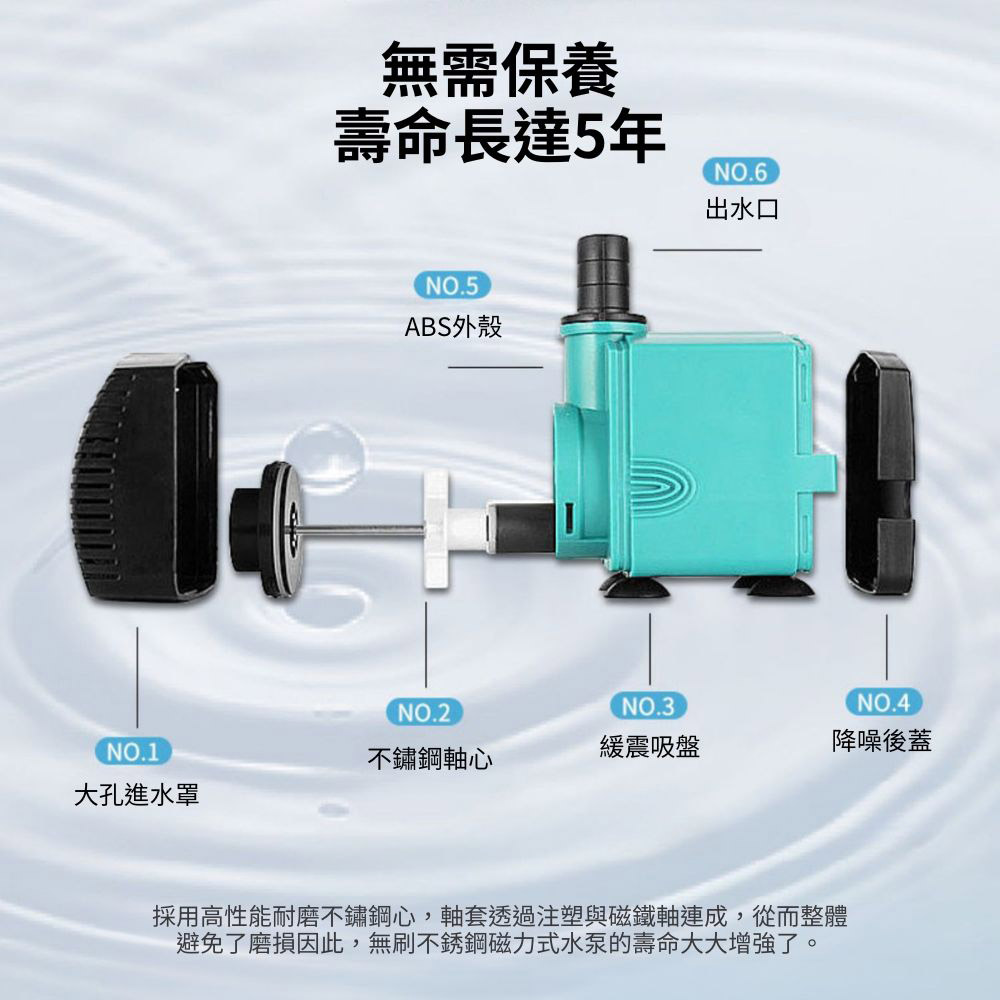 UP雅柏抽水馬達沉水馬達25W, , large