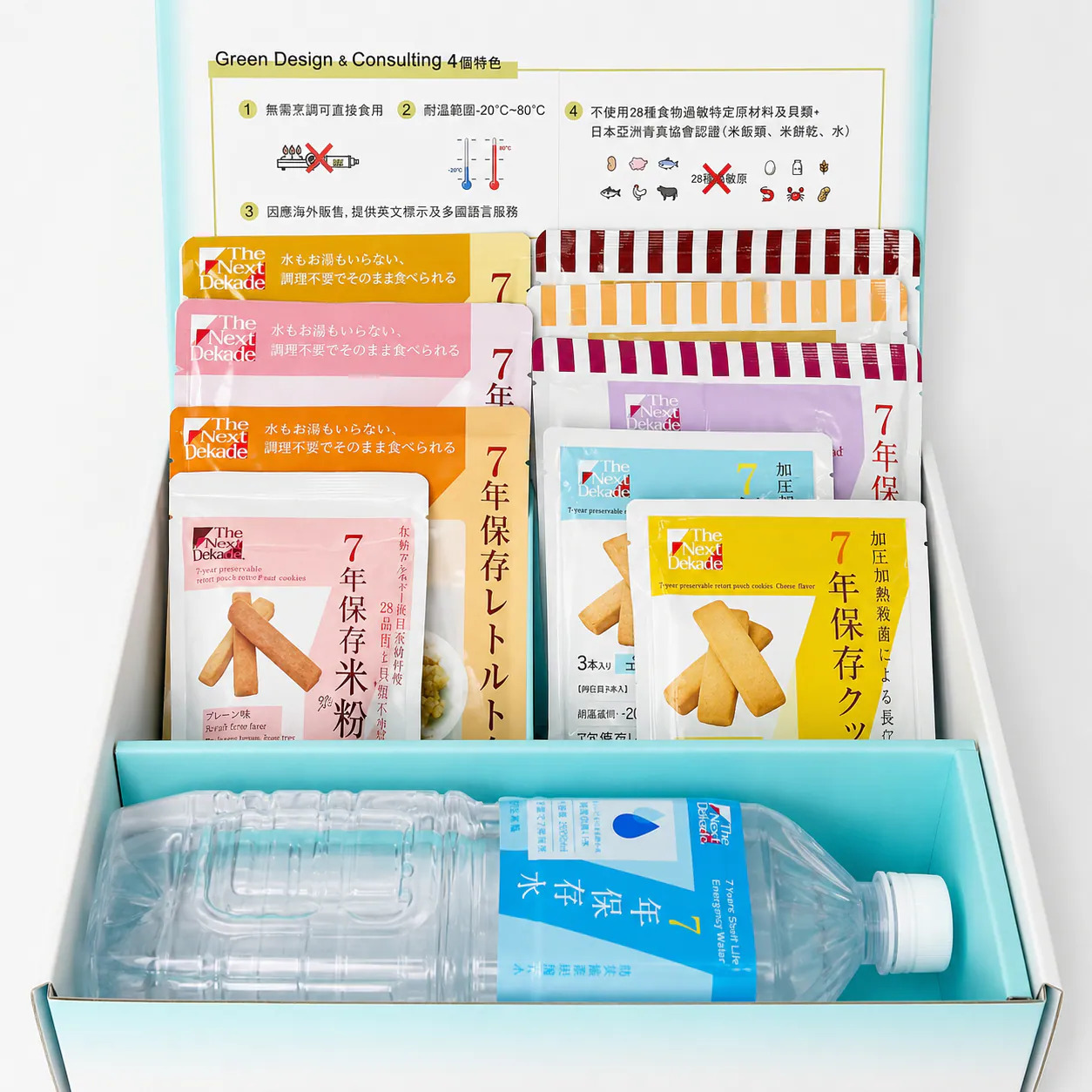 【防災食品】The Next Dekade長期保存即食品<三日份組合箱>日本災害食 防災 地震, , large