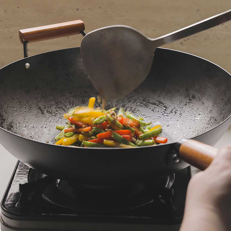 JIA Companion, Carbonization Steel Wok 36cm, , large