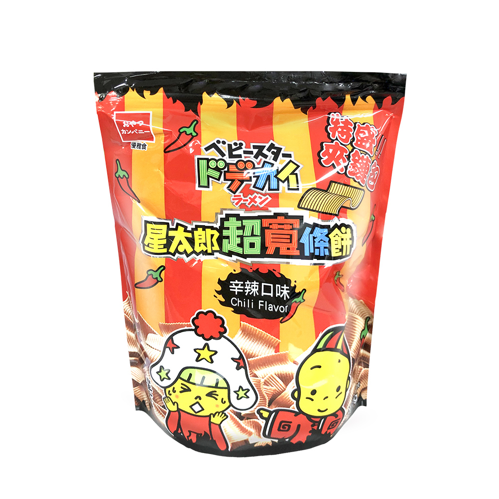 優雅食星太郎超寬條餅辛辣口味特盛夾鏈包, , large