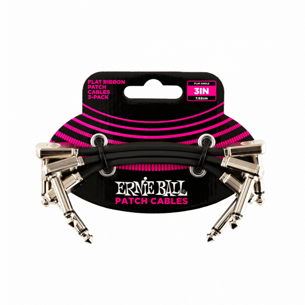ERNIE BALL 3' Cable 3Pcs, , large