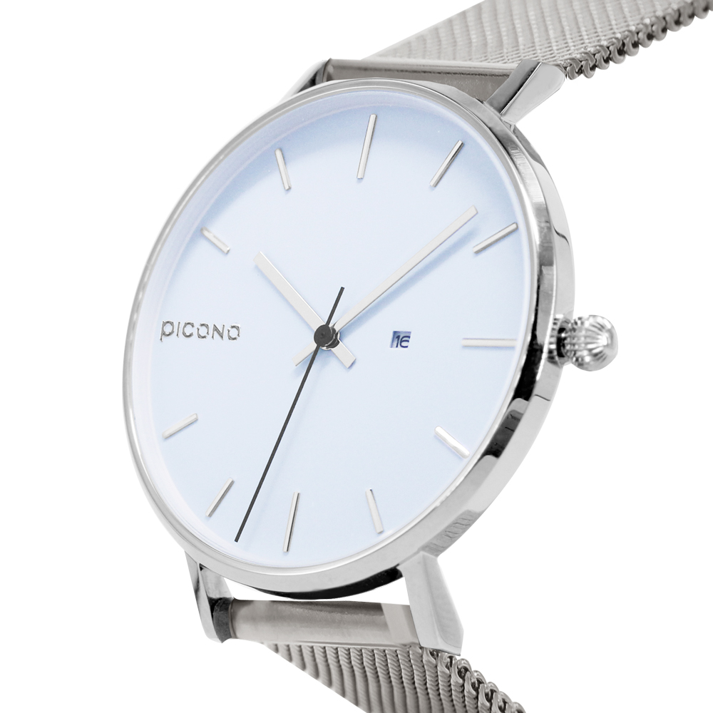 【PICONO】FETUR collection quickly release stainless steel strap watch-Blue / FE-12604, , large