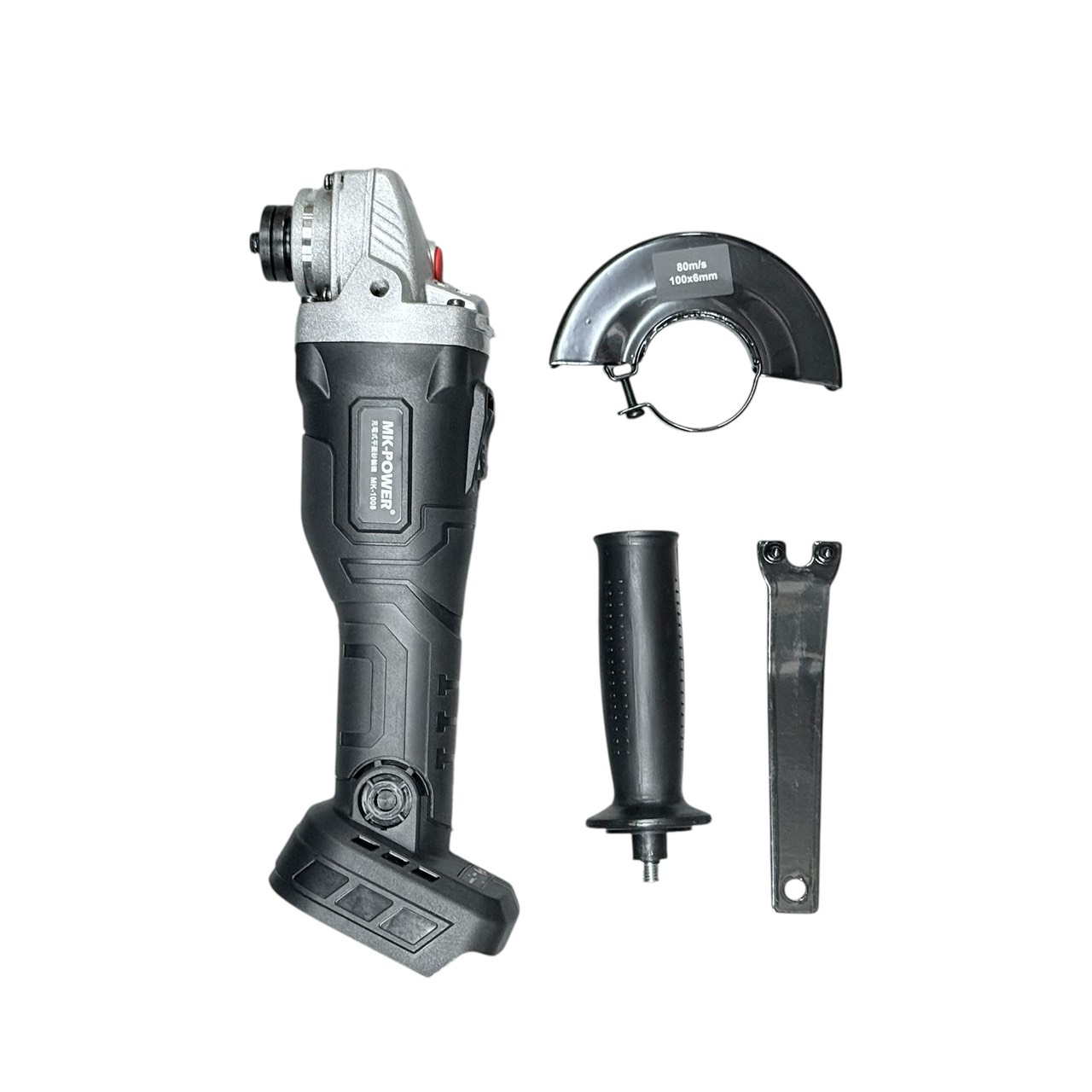 WIN五金 MK-POWER 18V無刷充電式4英吋平面砂輪機 <MK-1008+4.0電池套組> 研磨機 可直上牧田原廠電池做使用, , large