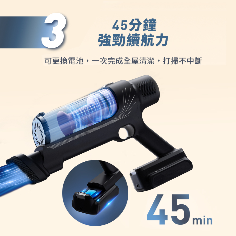 Tefal TY6A35HT  cordless vacuum cleaner, , large