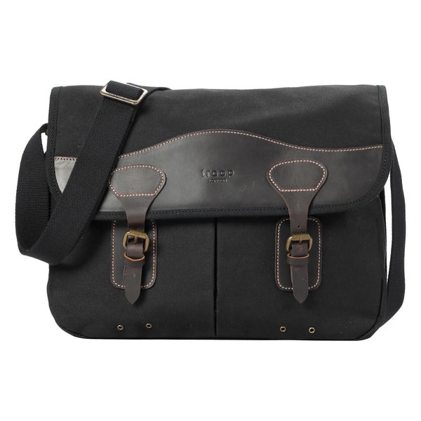 Troop London-HERITAGE 帆布郵差包TRP0544, , large