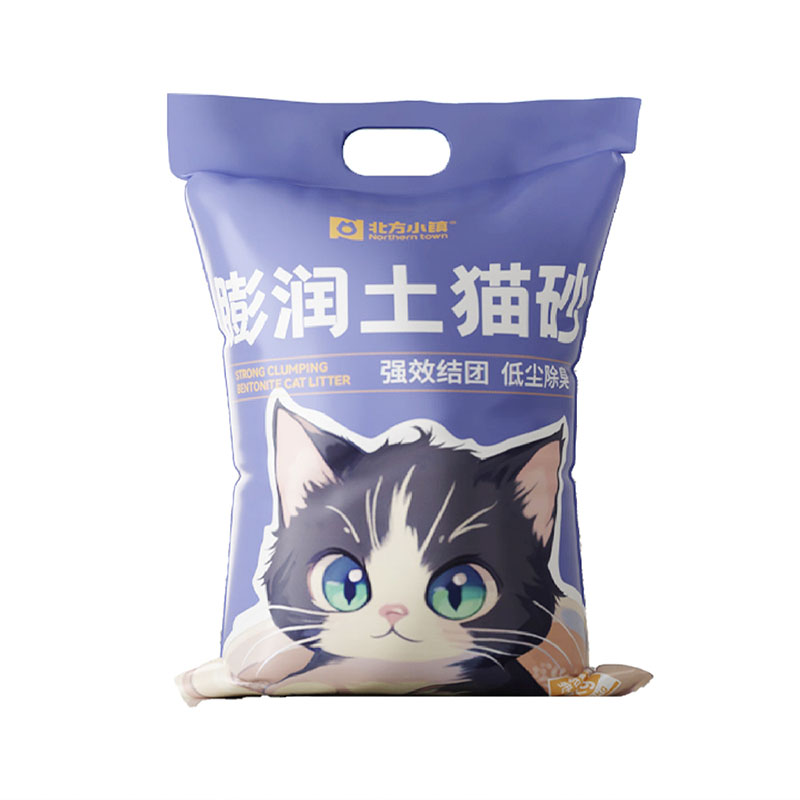 [北方小鎮] 膨潤土貓砂 5kg*2｜大顆低粉塵快速結團除臭礦砂（幼貓安全礦砂、大顆不粘爪貓砂）, , large