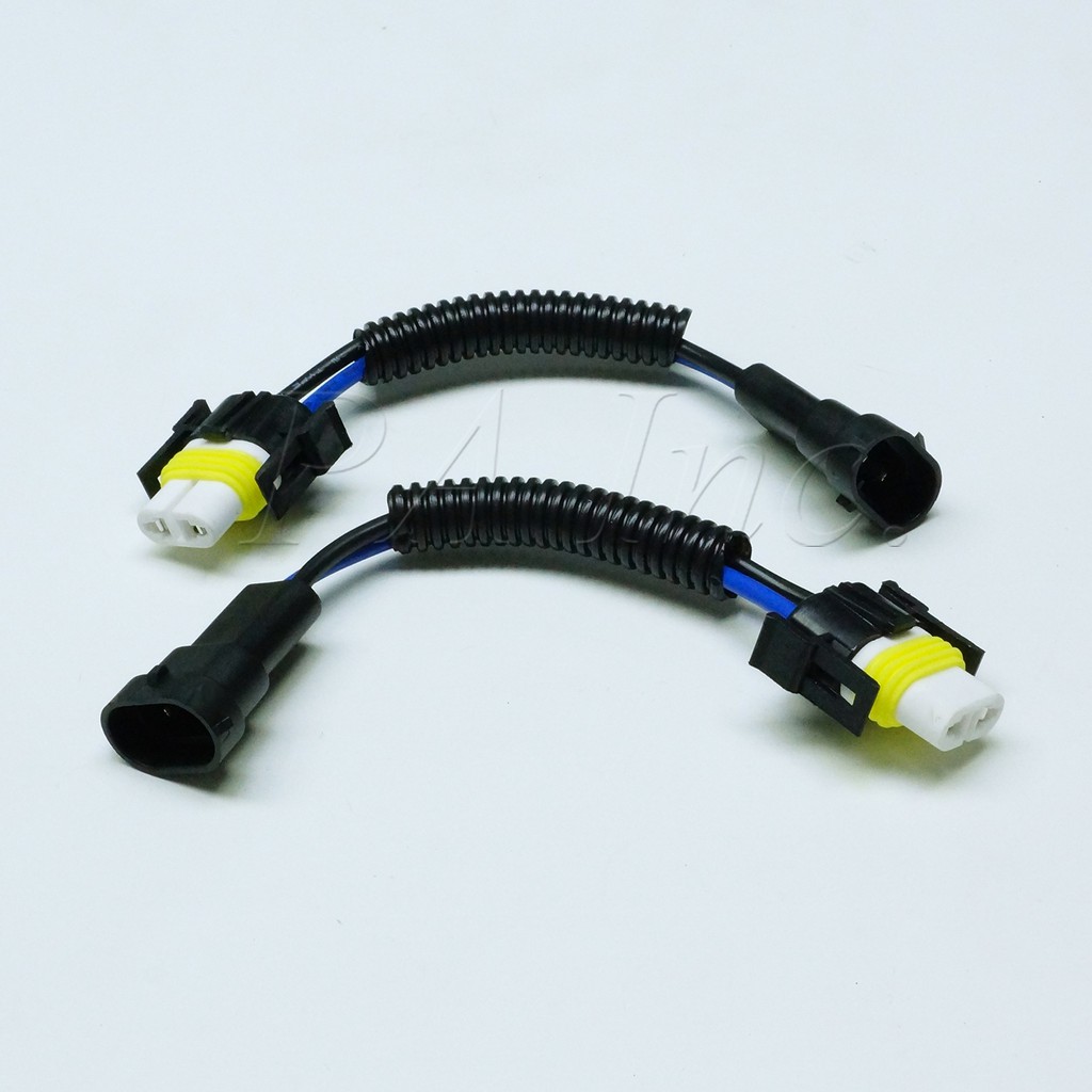 【PA LED】H8 H11 H16 霧燈 大燈 重機 汽車 耐高溫 陶瓷燈座 高瓦數燈泡必備 加粗線組 對接式, , large