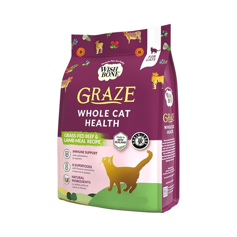 WISH BONE 貓飼料 無穀貓飼料 香草魔法飼料 GRAZE, , large