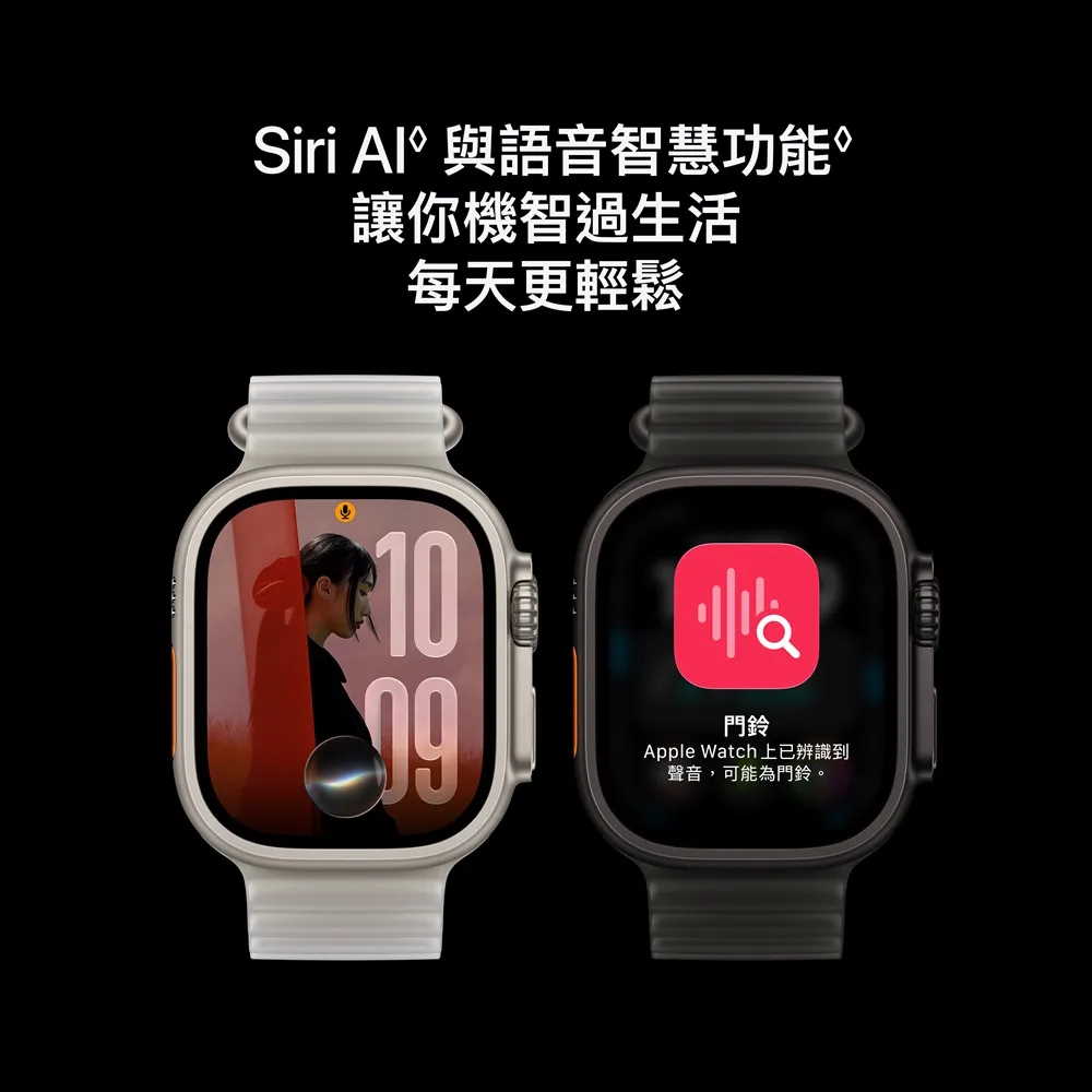 Apple Watch Ultra 4 GPS ＋ LTE 49mm 原色鈦金屬錶殼搭配原色鈦金屬米蘭式錶環 _ 台灣公司貨 ＋ 專用 (錶貼 & 錶套), , large