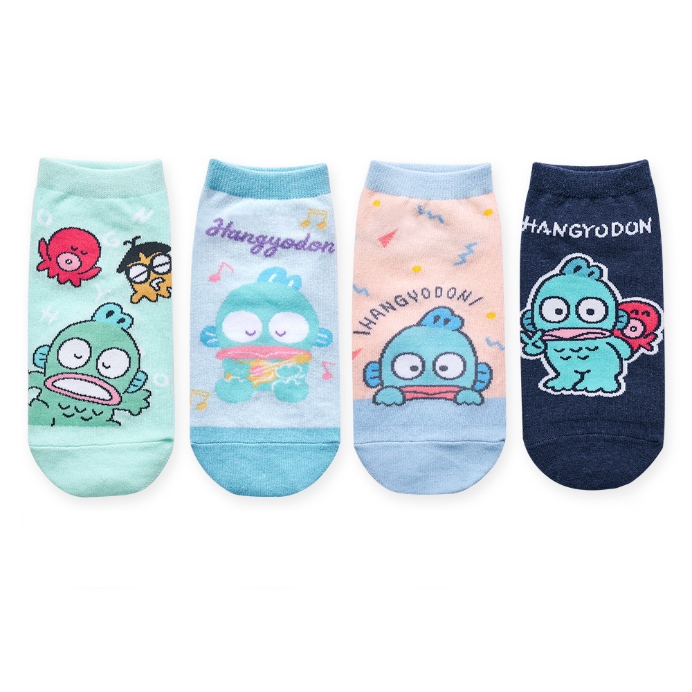 (多款)Sanrio 三麗鷗 人魚漢頓短襪【旺達棉品】, , large