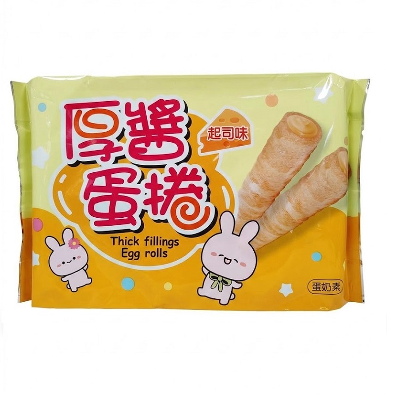 【萬甲地】厚醬蛋捲 脆蛋捲 起司味 250G, , large