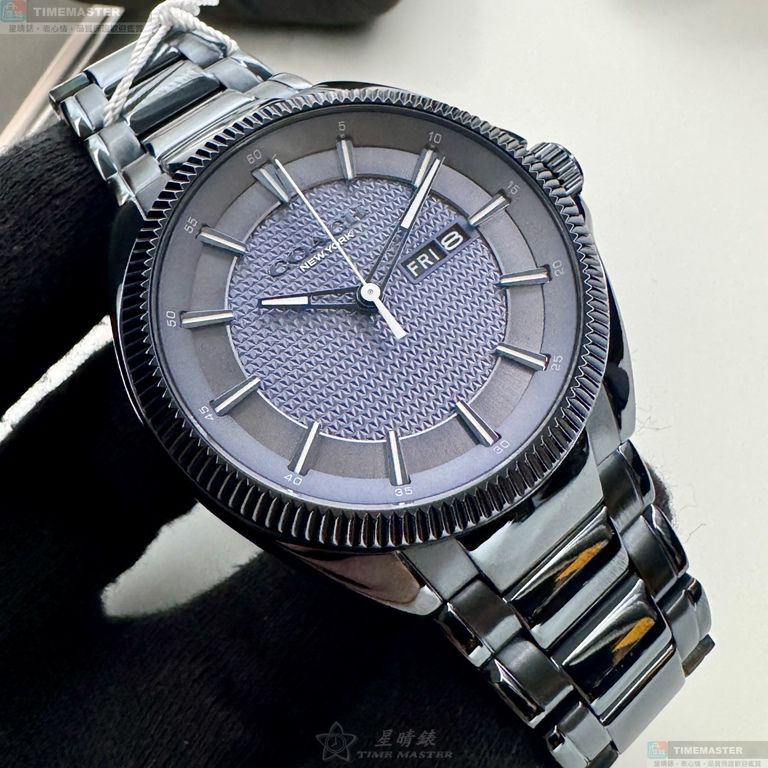 [星晴錶業]COACH手錶,44mm,CH00236寶藍色錶面寶藍錶殼寶藍精鋼錶帶款, , large