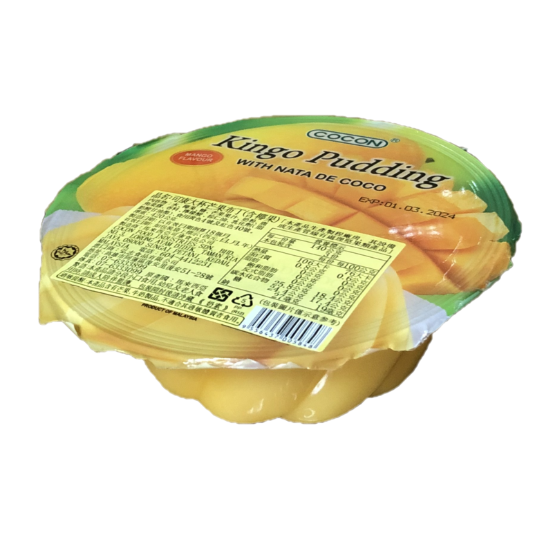 Uconn cup mango pudding can, , large