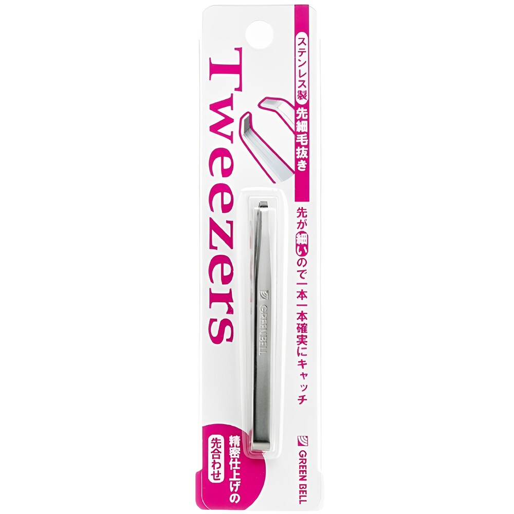 【Greenbell】Narrow tip tweezers, , large