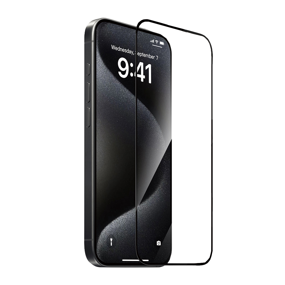 【WiWU】2.5D全景超薄高清玻璃貼iPhone16系列/四型號, , large