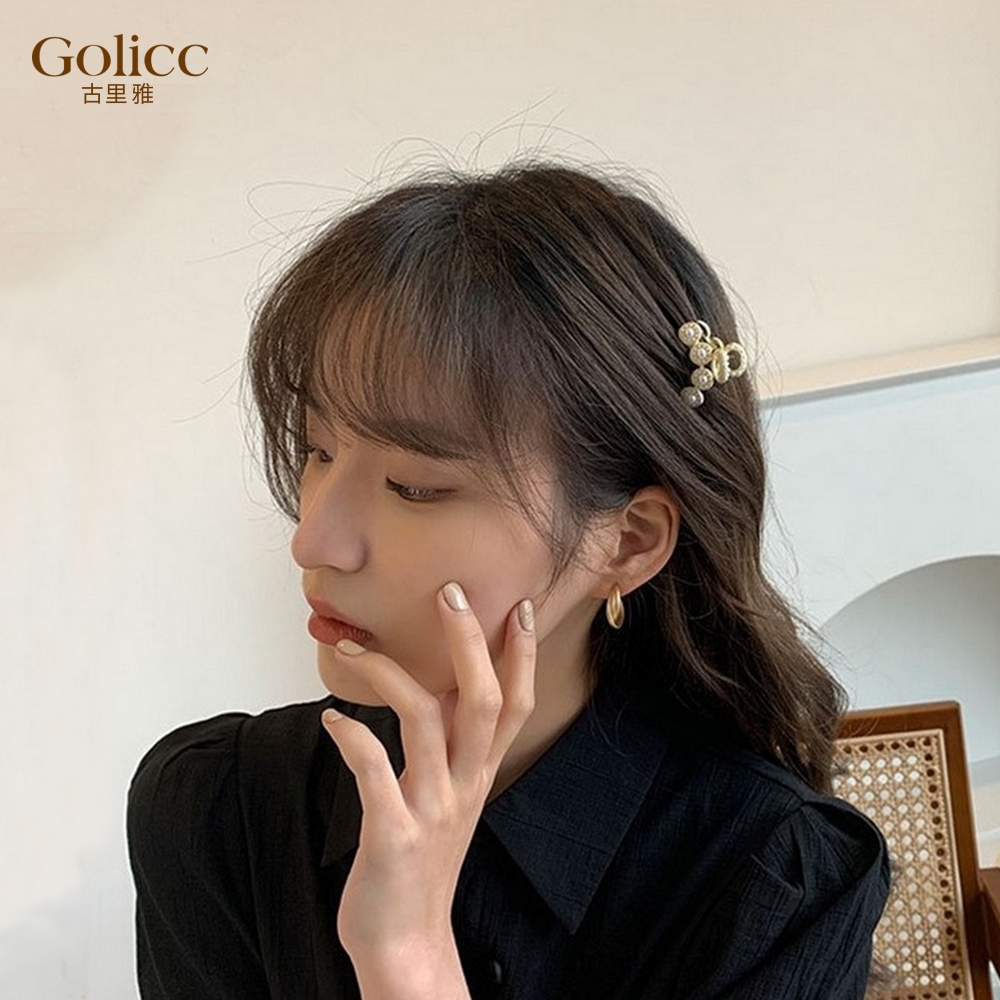 【Gulicc】古莉可 髮夾 韓版小香風小髮夾 (同款2入), , large