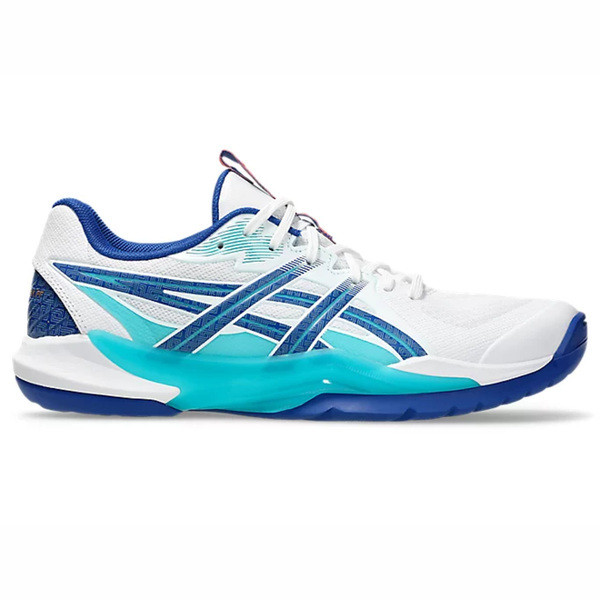 Asics Powerbreak Ff 男 羽球鞋 一期一會 支撐 抗扭 瞬移 白 藍 [1071A121-960], , large