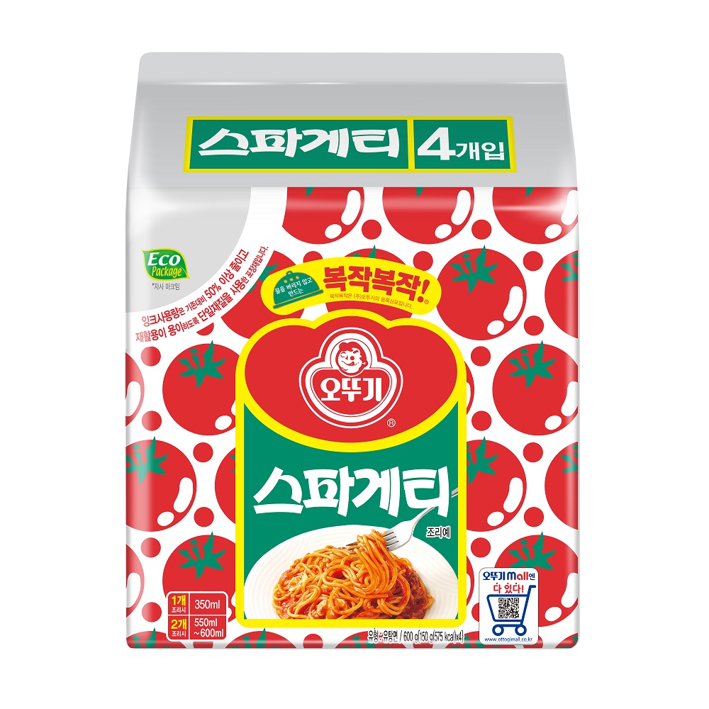 不倒翁番茄風味義大利麵150g x4, , large