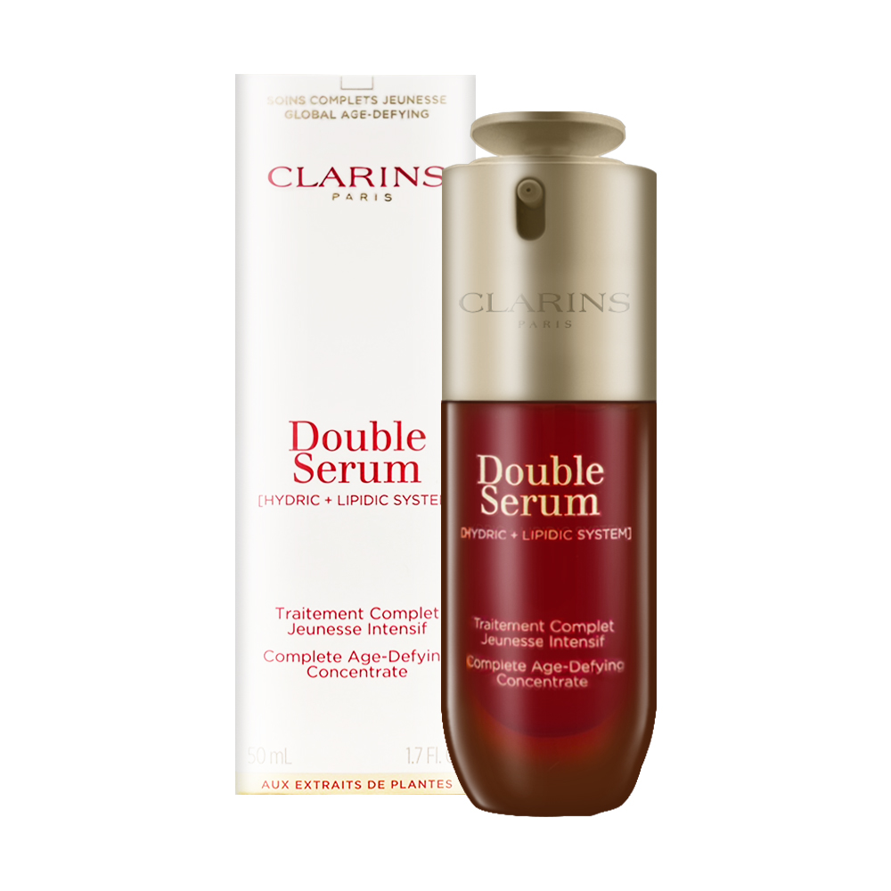【CLARINS克蘭詩】黃金雙萃精華 50ml, , large