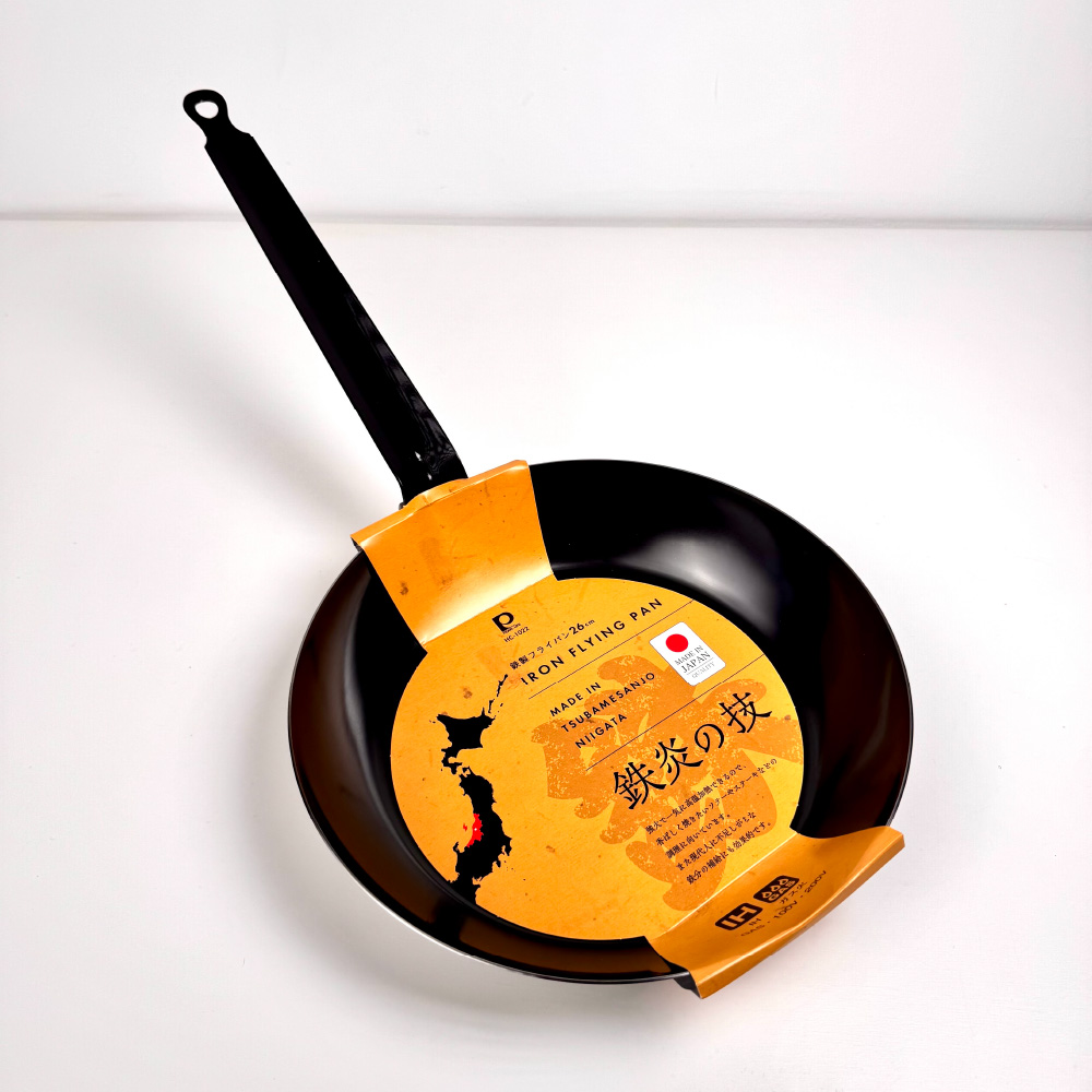 Tekien-no-Waza Iron Long-Handle Frying Pan, , large