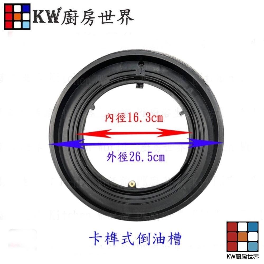 【KW廚房世界】《方杯卡榫導油槽風》導油盤 排油煙機 除油煙機專用 零件, , large