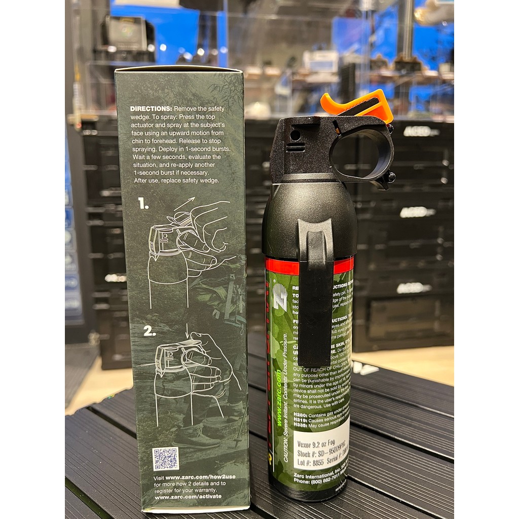 【VEXOR】VEXOR Outdoorsman 熊噴霧｜美國製戶外防身辣椒噴霧｜7.6公尺超長射程｜K.T.T. 鎧德, , large