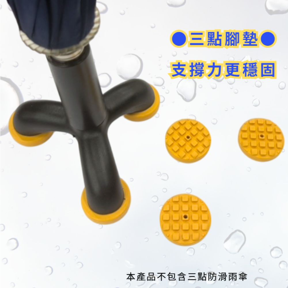 GS MALL 台灣製造 一組3入 防滑雨傘止滑替換墊 雨傘墊 雨傘止滑墊 防滑墊 防滑雨傘墊 止滑替換墊 止滑墊, , large