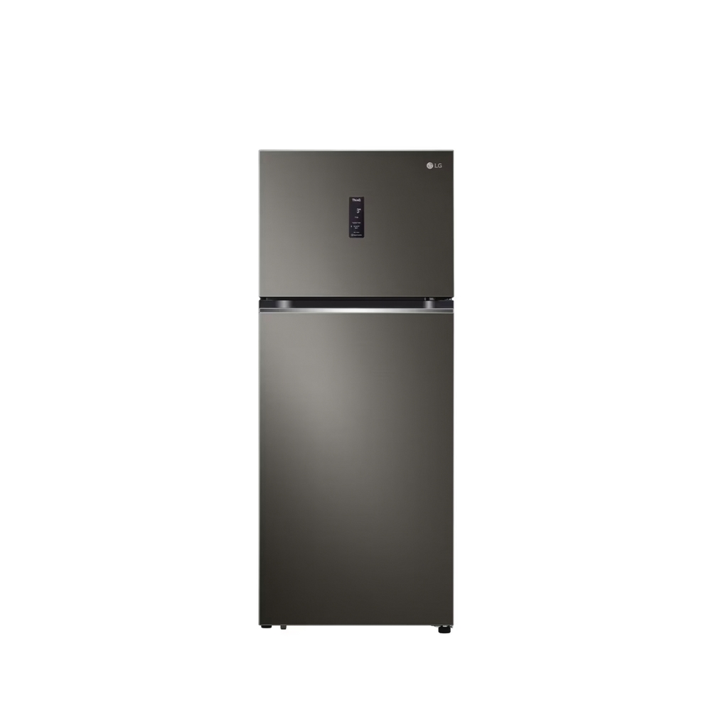 【LG 樂金】395公升智慧變頻雙門冰箱GN-HL392BSN, , large
