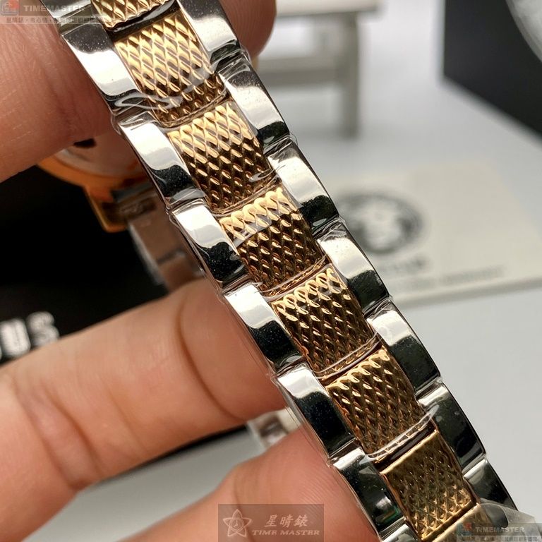 [星晴錶業]VERSUS VERSACE手錶,34mm,VV00315玫瑰金色錶面玫瑰金錶殼金銀相間精鋼錶帶款, , large