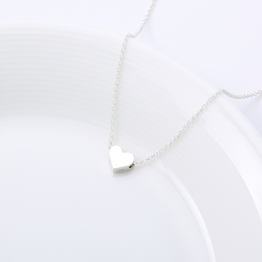 【Angel & Me】Love Heart s925 sterling silver necklace Christmas Birthday gift, , large