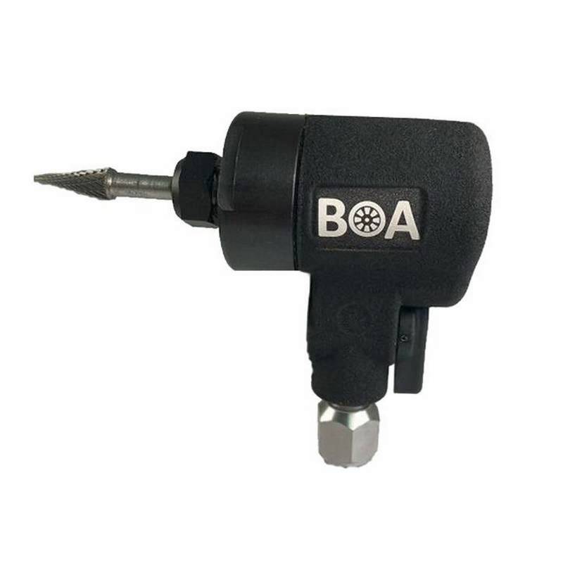 【BOA】TW-1243B 台灣製 工業級 6mm迷你直角氣動刻磨機 旋鈕式研磨機, , large