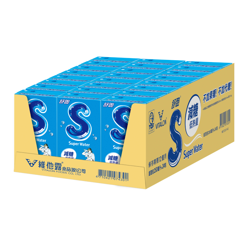 舒跑S運補飲料TP250ml, , large