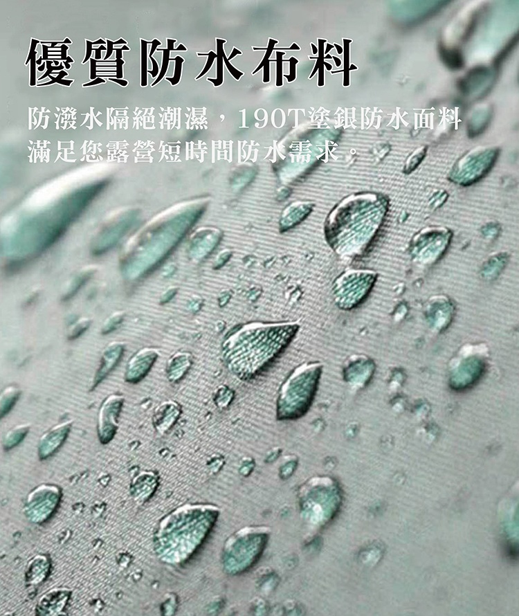【啾愛你】全自動快速搭建2-3人帳篷-綠色, , large