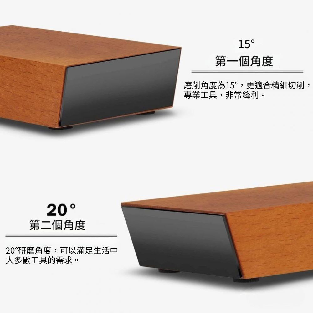 Roller Sharpening Tool - Wood Color (with 400/1000 grit diamond abrasive), , large