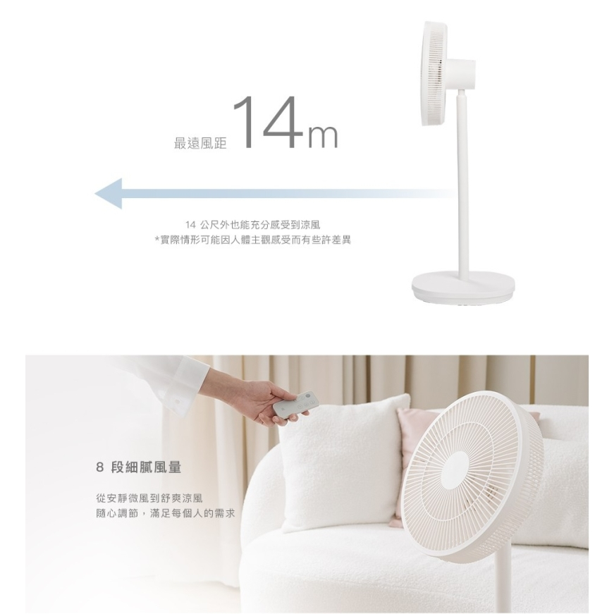 正負零 &plusmn;0 XQS-J640 12吋 DC自然風扇 DC扇 循環扇 風扇 立扇, , large