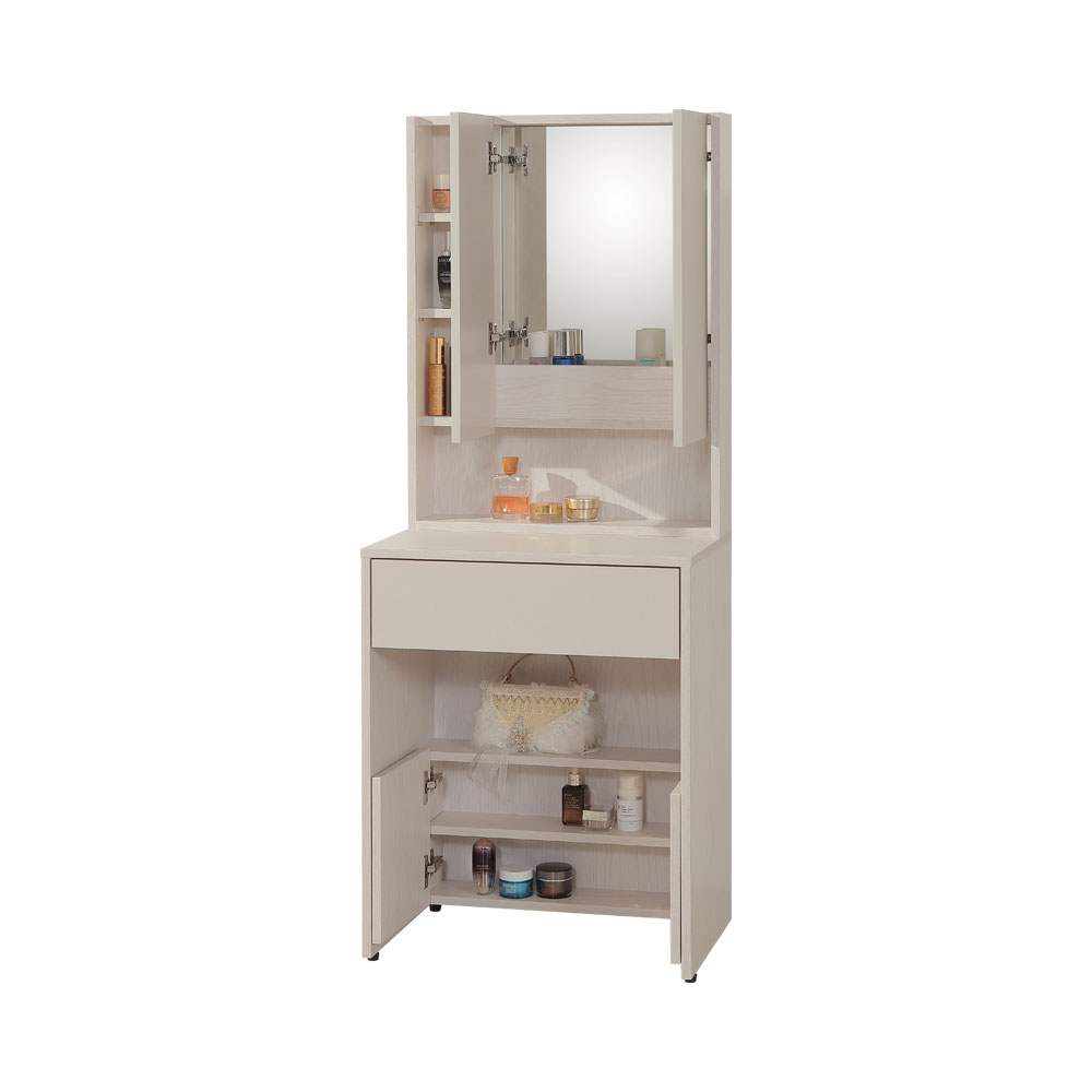 【Homelike】 喜家居2尺化妝桌椅(2605), , large