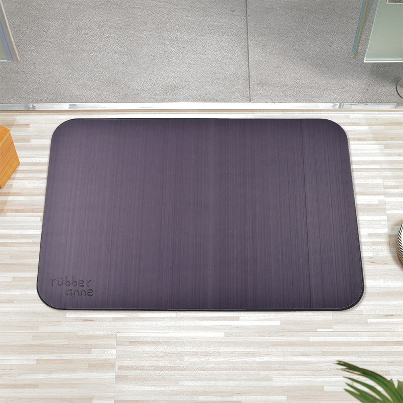【Monster】 Soft Diatomaceous Earth Absorbent Mat &ndash; Silk Texture (60x40cm) &ndash; Blue Violet, , large