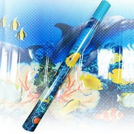 GS MALL  台灣製造 2D海洋壁貼 150X58CM 海洋壁貼 2D壁貼 窗貼 壁貼 裝飾壁貼 壁飾 壁貼, , large