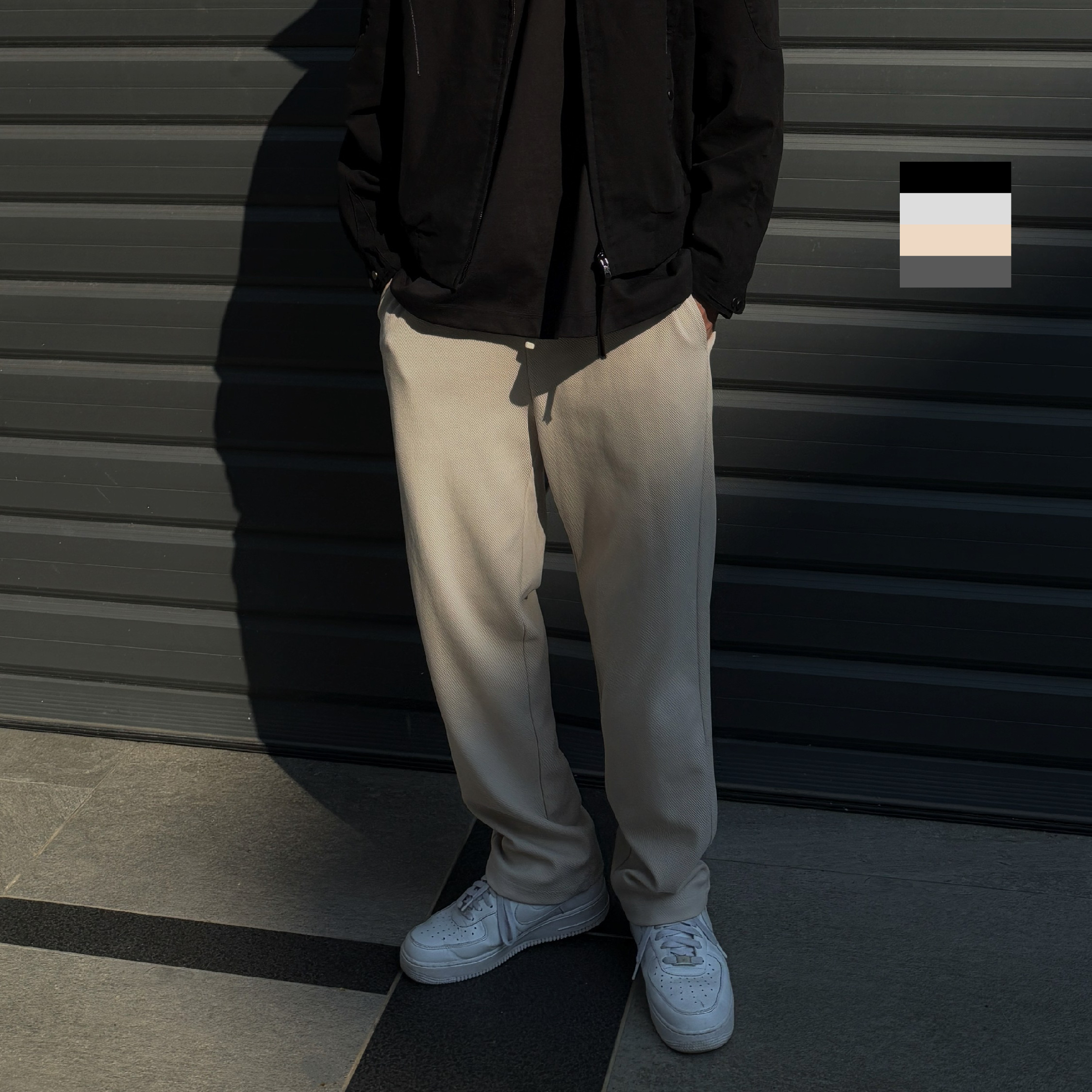 Analog Twill Straight leg Pants Project016 Design  by 1atm, , large